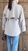 Women Stand-up Collar Temperament Casual Windbreaker Jacket
