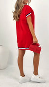 Women's Contrasting Edge Casual Dress