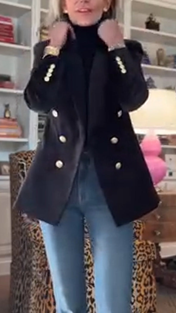 Ladies Collar Temperament Casual Jacket