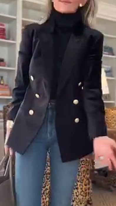 Ladies Collar Temperament Casual Jacket
