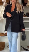 Ladies Lapel Solid Color Temperament Commuter Jacket