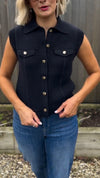 Women Lapel-breasted Casual Top