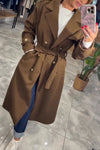 Women Lapel Temperament Casual Coat