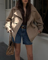 Ladies Collar Style Casual Jacket