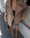 Ladies Collar Style Casual Jacket