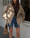 Ladies Collar Style Casual Jacket