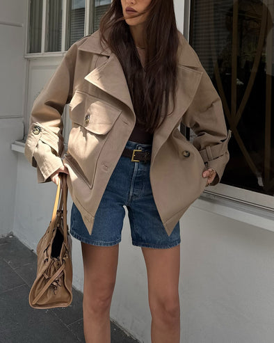 Ladies Collar Style Casual Jacket