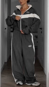 Womens Lapel Jacket + Pants Sports and Casual Style Suit