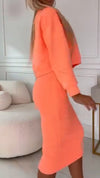Womens Suspender Dress + Top Casual Suit