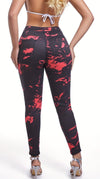 Ladies Cross Dyed Casual Jeans