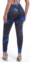 Ladies Cross Dyed Casual Jeans