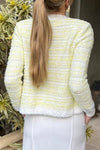 Women Suspender Inner Wear + Cardigan Wool Casual Set