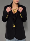 Womens Lapel Temperament Commuter Jacket