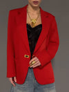 Womens Lapel Temperament Commuter Jacket