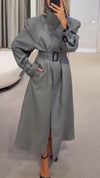 Womens Stand-up Collar Temperament Casual Windbreaker Jacket