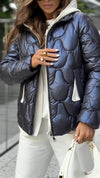 Women Hooded Zipper Casual Coat