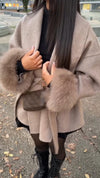Ladies Collar Style Casual Coat