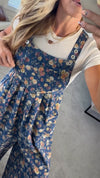 Womens Strap Printed Casual Jumpsuits