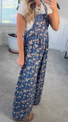 Womens Strap Printed Casual Jumpsuits