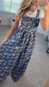 Womens Strap Printed Casual Jumpsuits
