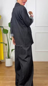 Women Lapel Jacket + Pants Temperament Commuter Set