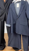 Women Lapel Jacket + Pants Temperament Commuter Set