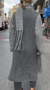 Women Lapel Splicing Temperament Casual Coat