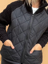 Women Stand-up Collar Diamond Spliced string Pattern Sweater Casual Coat