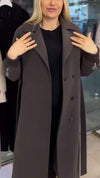Women Lapel Sleeve Zipper Design Temperament Casual Windbreaker Jacket
