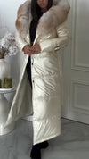 Women Fur Collar Splicing Temperament Casual Coat