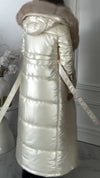 Women Fur Collar Splicing Temperament Casual Coat