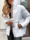 Women Hooded Patchwork Casual Coat
