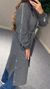 Women Lapel Zipper Design Temperament Casual Windbreaker