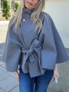 Women Stand-up Collar Elegant Casual Cape Coat