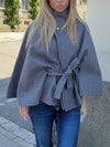 Women Stand-up Collar Elegant Casual Cape Coat