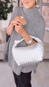 Women Turtleneck Hollow Sleeves Casual Sweater