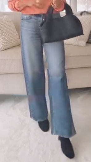 Women Washed Casual Sweatpant Jeans