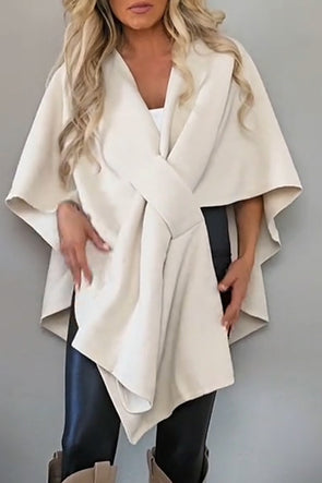 Women Solid Color Temperament Casual Shawl