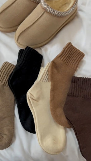 Mid-calf Warm Cold-resistant Socks