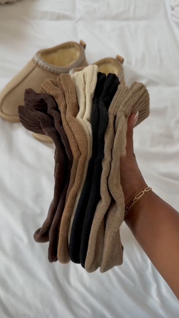 Mid-calf Warm Cold-resistant Socks