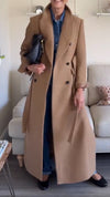 Women Lapel Temperament Casual Coat