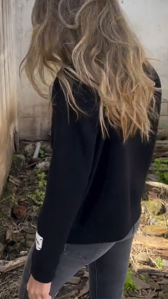 Women Round Neck Zipper Casual Jacket