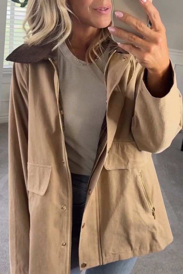 Women Lapel Temperament Casual Jacket