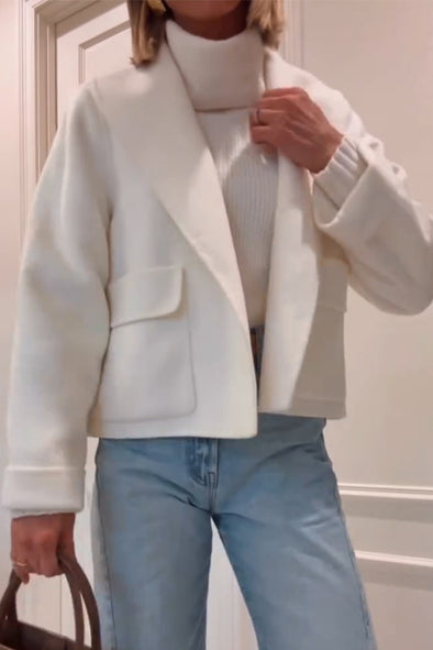 Women Lapel Temperament Casual Jacket