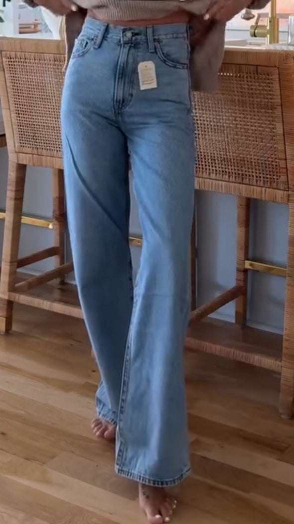 Women Casual Straight Jeans
