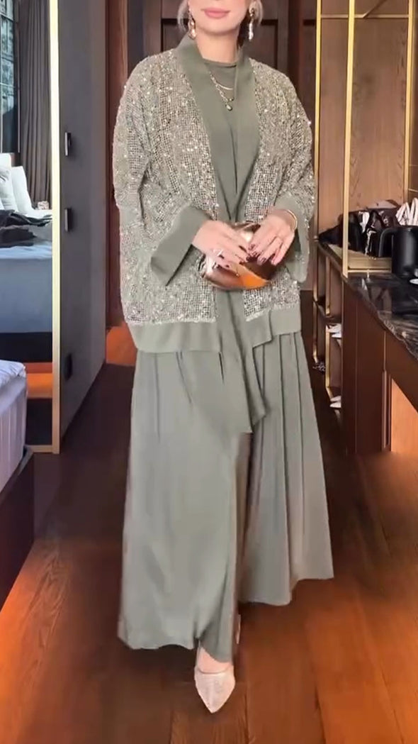 Ladies Temperament and Casual Three-piece Set