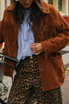 Women Western Tassel Short Jacket