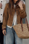 Women Western Tassel Short Jacket