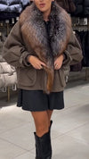 Women Fur Collar Temperament Casual Jacket