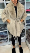 Women Fur Collar Temperament Casual Coat